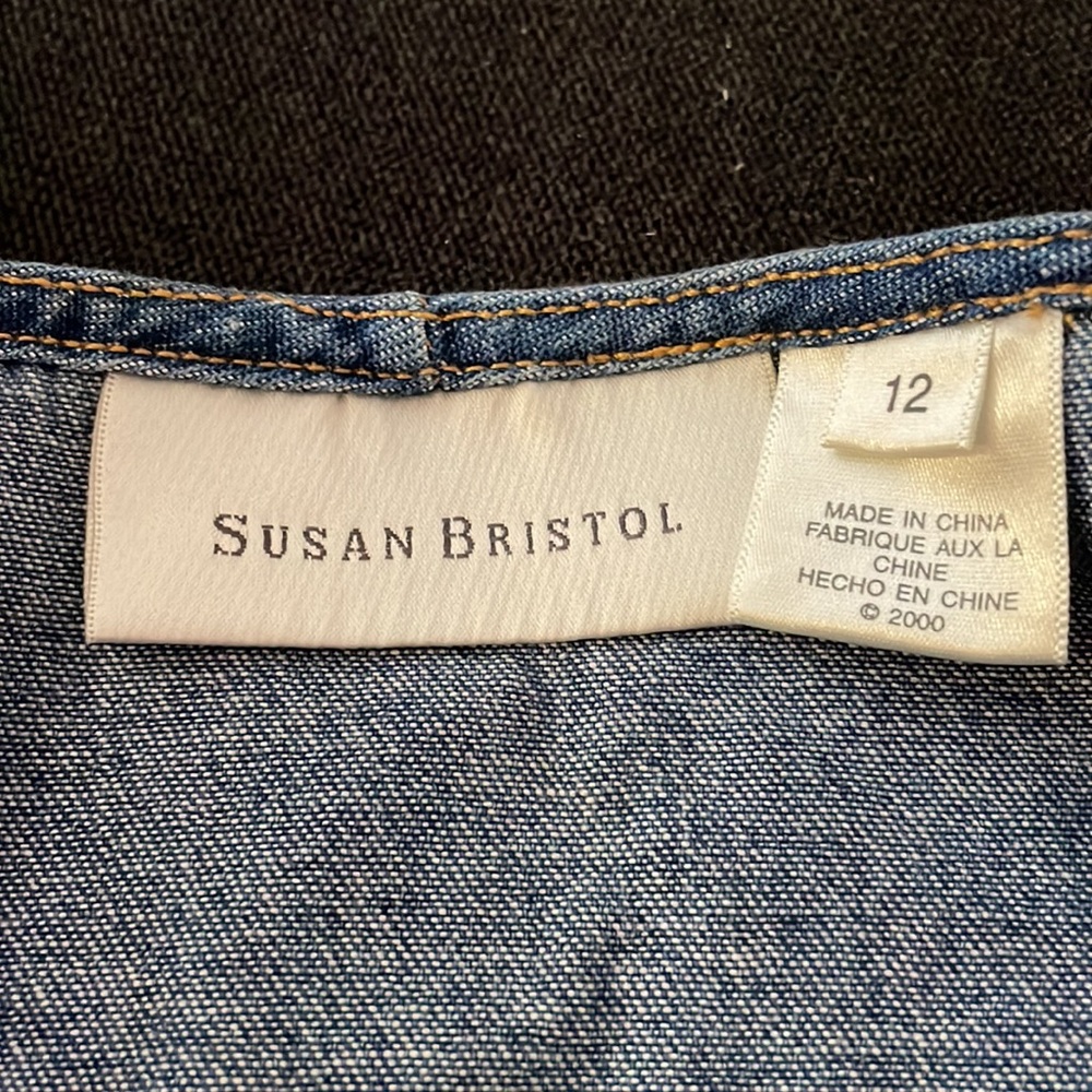 Susan Bristol camisole top and skirt. Simply beautiful within embroidery. - Picture 4 of 9